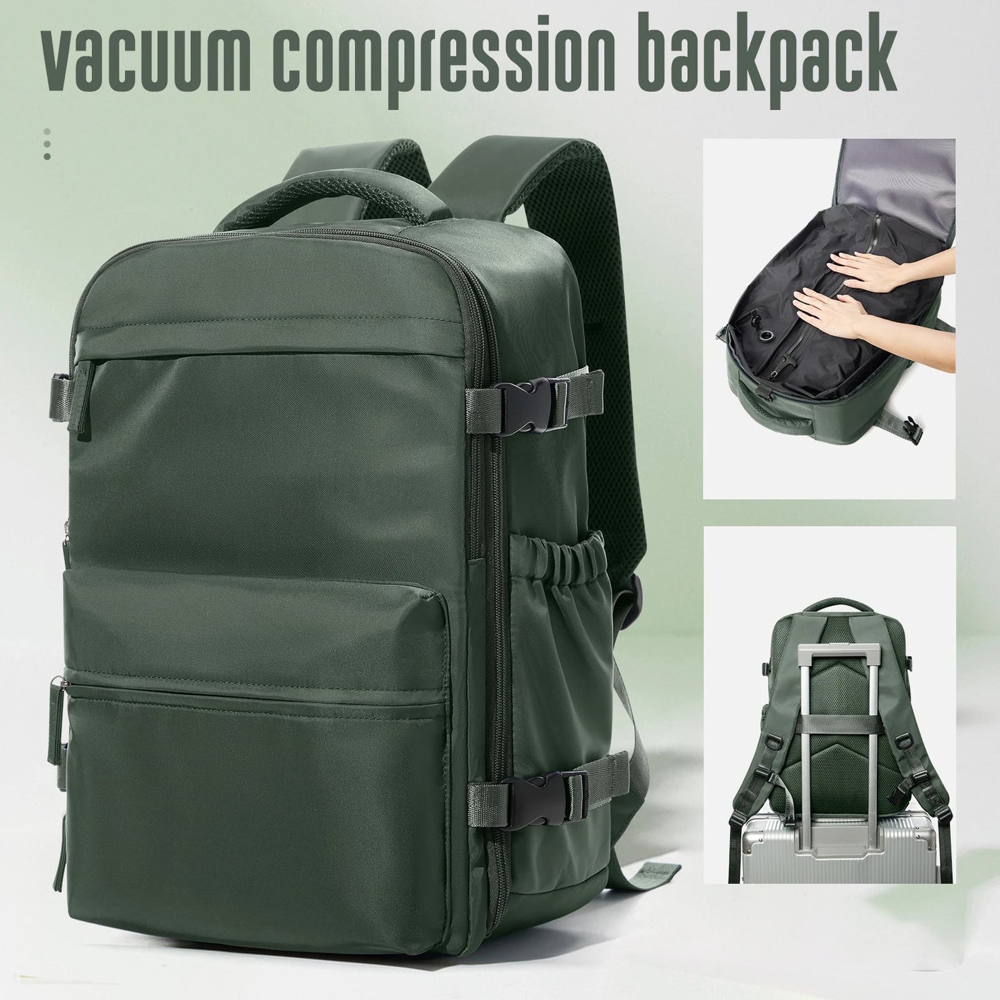 Vacuum Backpack Travel Bag for Men Large Capacity Backpack Business Laptop Backpack Women Men Expandable Backpack School Bag - RELUX.STOREVacuum Backpack Travel Bag for Men Large Capacity Backpack Business Laptop Backpack Women Men Expandable Backpack School Bag