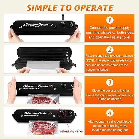 Vacuum Sealer Machine for Food - RELUX.STORE