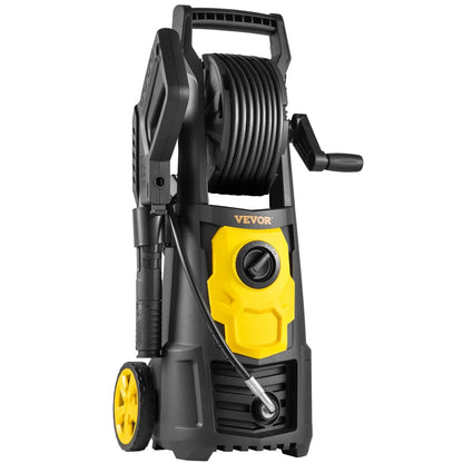 VEVOR Electric Pressure Washer 2000 PSI – 1.76 GPM Portable Power Washer with 30 Ft Hose, 5 Nozzles & Foam Cannon, Patio, Car & Driveway Cleaner, ETL Certified - RELUX.STORE