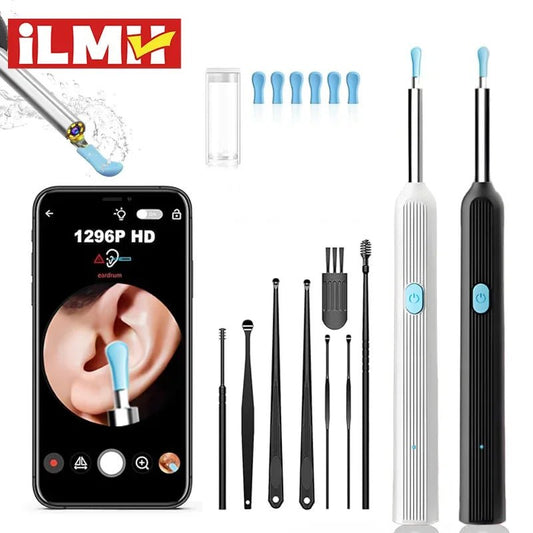 "Visual Ear Wax Cleaner with Camera – Safe Earwax Removal Endoscope, 5M Luminous Otoscope for Ear Cleaning & Care" - RELUX.STORE