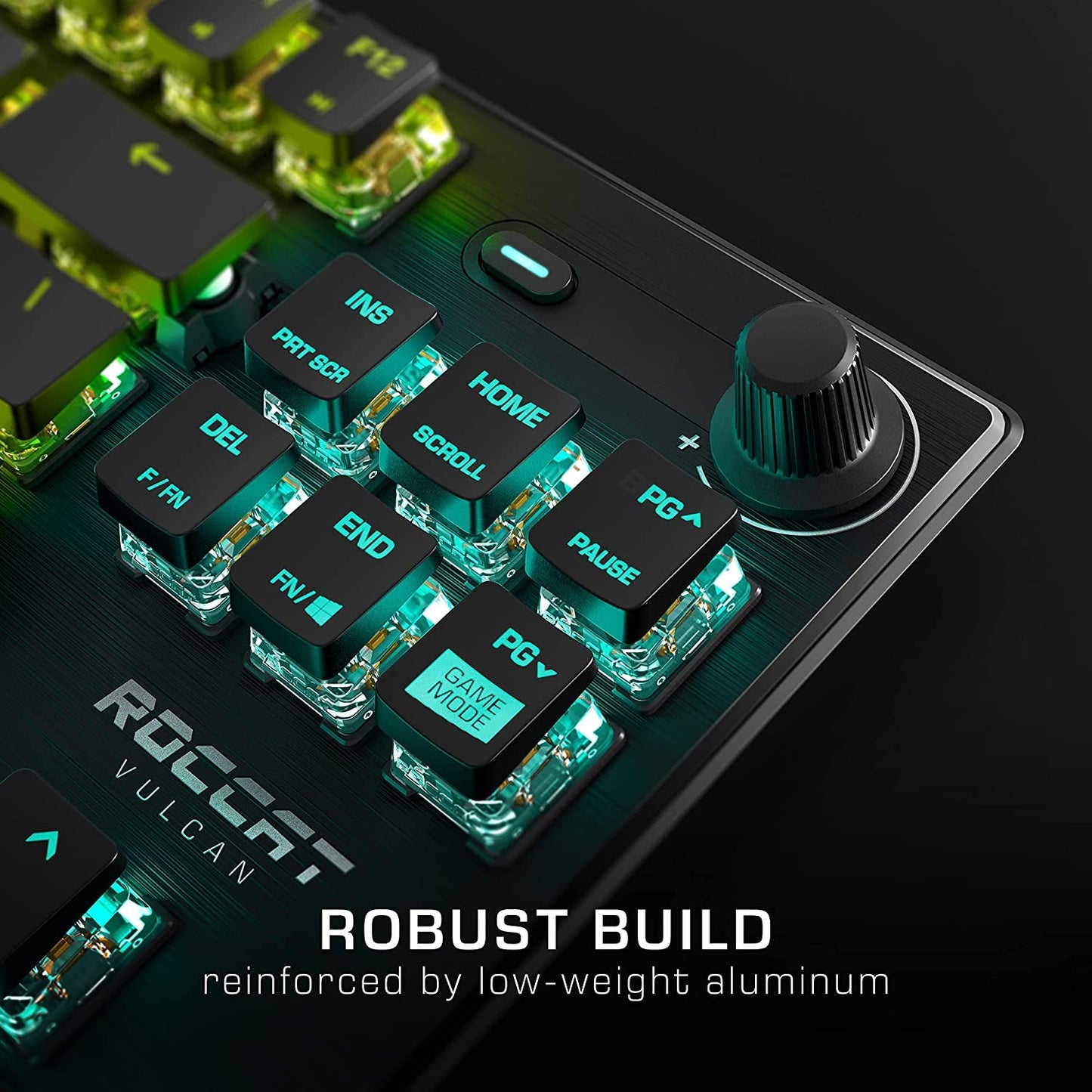 Vulcan TKL Mechanical Gaming Keyboard – Compact Tenkeyless, Titan Optical Switches, RGB AIMO Lighting, Low Profile Aluminum Design, Detachable USB - C, PC & Laptop Gamer Keyboard - RELUX.STORE