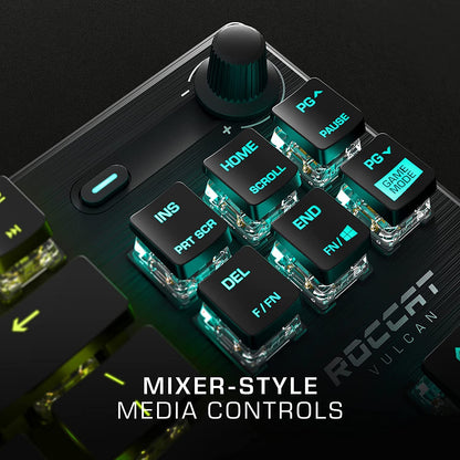 Vulcan TKL Mechanical Gaming Keyboard – Compact Tenkeyless, Titan Optical Switches, RGB AIMO Lighting, Low Profile Aluminum Design, Detachable USB - C, PC & Laptop Gamer Keyboard - RELUX.STORE