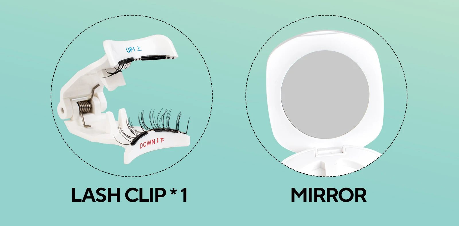 VYRILA Soft Magnetic Eyelashes No Glue Needed Reusable Natural Look 3D Lashes Easy Apply Soft Magnetic Lashes Kit for Eye Makeup - RELUX.STORE