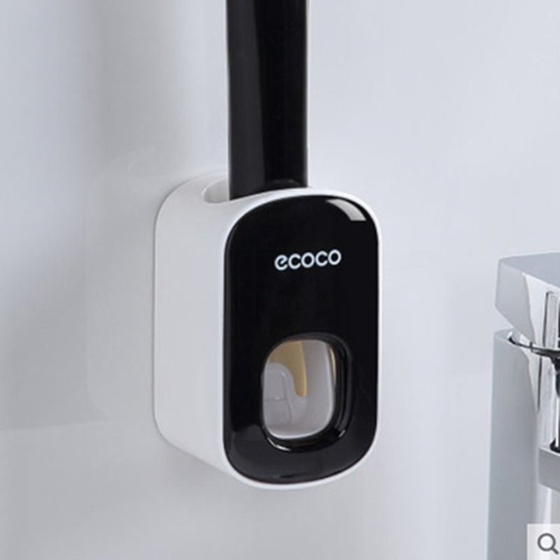 Wall Mounted Automatic Toothpaste Holder Bathroom Accessories Set Dispenser - RELUX.STORE