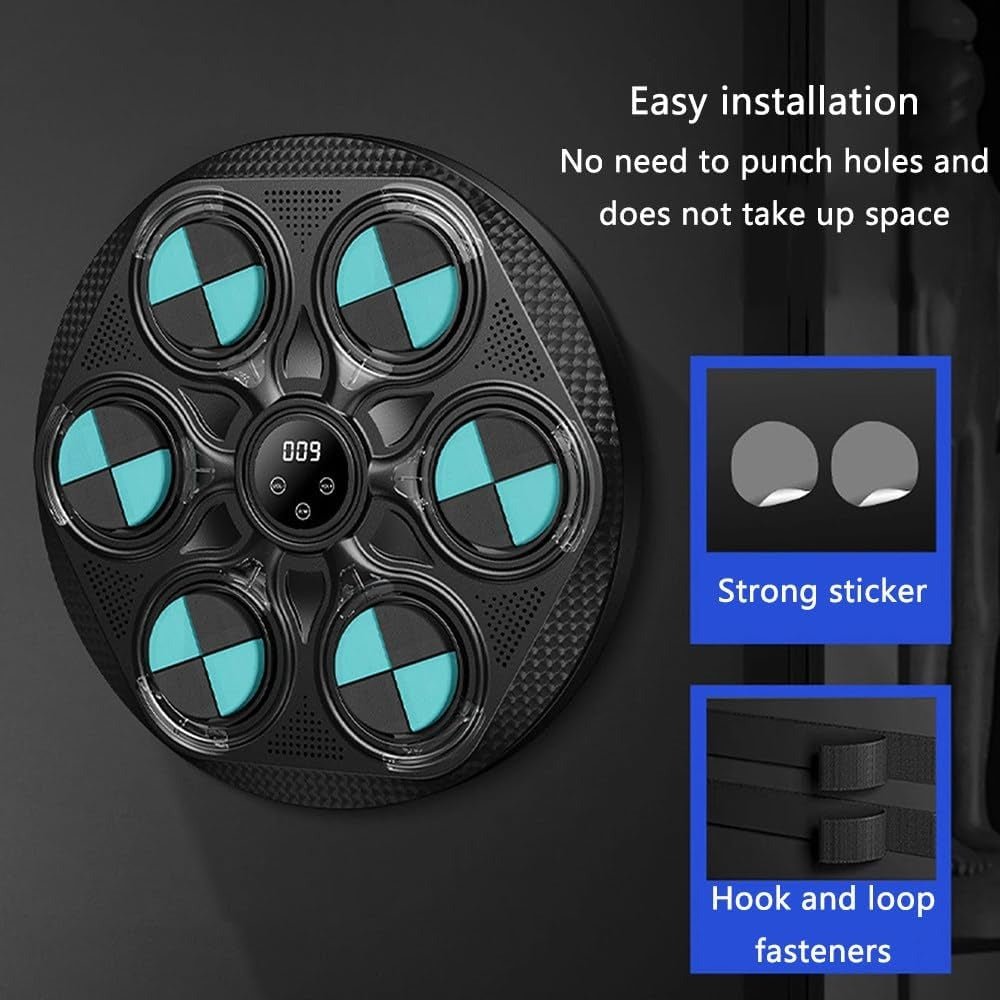 “Wall - Mounted Boxing Machine – Heavy - Duty Punching Bag Station for Home Gym & Boxing Training” - RELUX.STORE