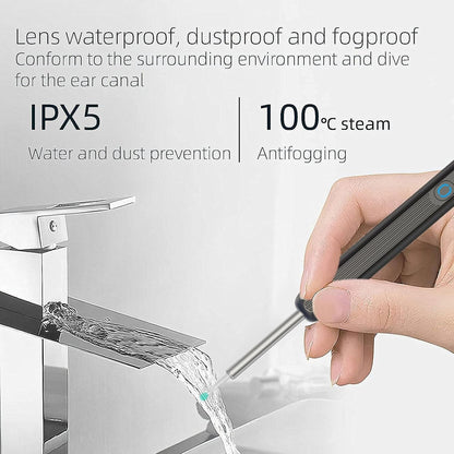 “Waterproof Ear Wax Removal Cleaner Kit – Safe LED Otoscope with Ear Pick & USB Charging for Home & Travel” - RELUX.STORE