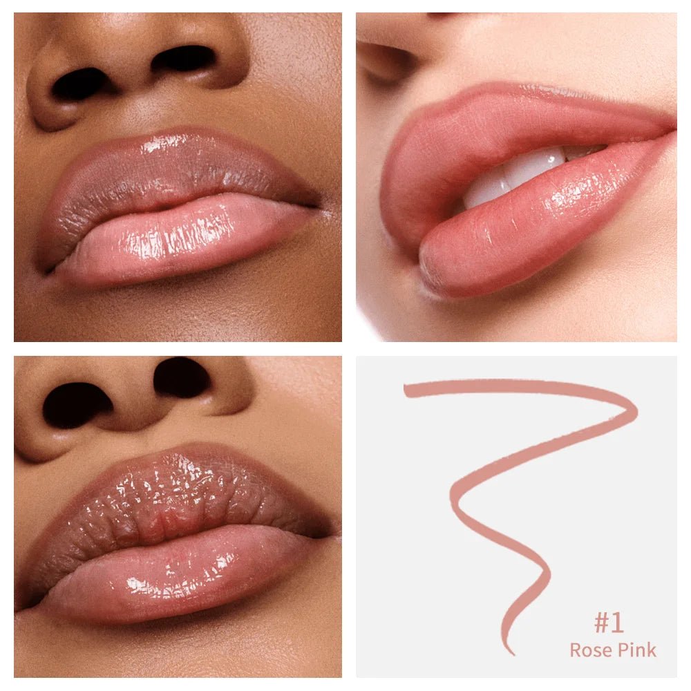 Waterproof Lip Liner Peel Off Tattoo Lipgloss Waterproof Long Lasting Matte Lip Tint Brown Contour Tear - off Lips Stain Cosmetic - RELUX.STORE
