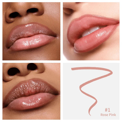 Waterproof Lip Liner Peel Off Tattoo Lipgloss Waterproof Long Lasting Matte Lip Tint Brown Contour Tear - off Lips Stain Cosmetic - RELUX.STORE