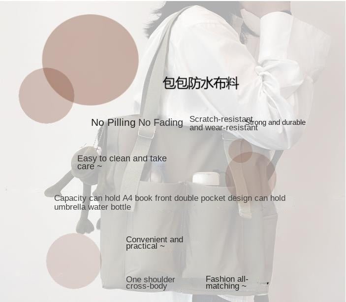 Waterproof Oxford Large Capacity Women Handbag Shoulder Bag Female Crossbody Bags for Women Casual Tote Bag - RELUX.STORE