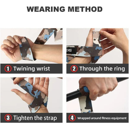 "Weightlifting Wrist Straps – Adjustable Non - Slip Strength Training Lifting Support Bands for Gym & Fitness by Relux.Store" - RELUX.STORE