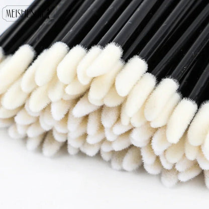 Wholesale 50/1000pcs Lip Brushes Applicators Eyelashes Brush Lipstick Brush Lip Gloss Applicator Wands Makeup Beauty Tool - RELUX.STORE