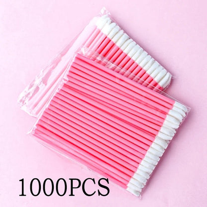 Wholesale 50/1000pcs Lip Brushes Applicators Eyelashes Brush Lipstick Brush Lip Gloss Applicator Wands Makeup Beauty Tool - RELUX.STORE