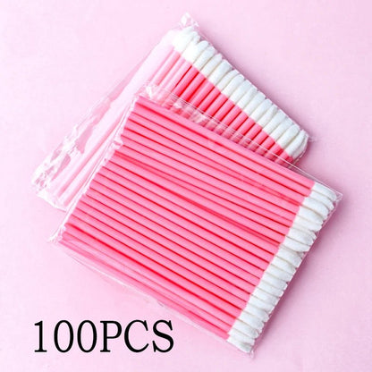 Wholesale 50/1000pcs Lip Brushes Applicators Eyelashes Brush Lipstick Brush Lip Gloss Applicator Wands Makeup Beauty Tool - RELUX.STORE