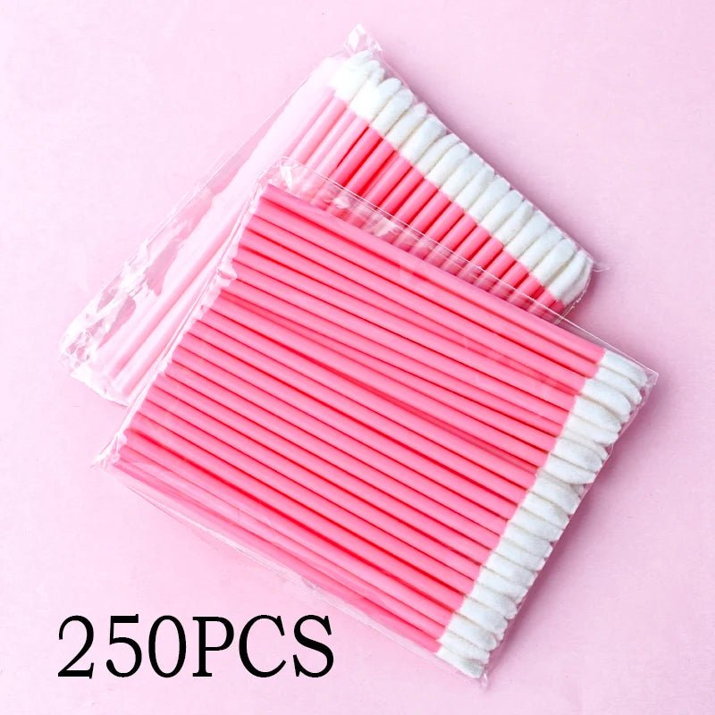 Wholesale 50/1000pcs Lip Brushes Applicators Eyelashes Brush Lipstick Brush Lip Gloss Applicator Wands Makeup Beauty Tool - RELUX.STORE