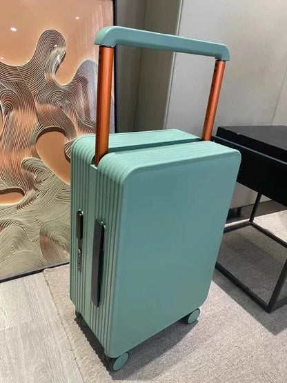 Wide Handle Suitcase 20/24 inch High Quality Rolling Luggage Spinner Wheels Men Travel Bag Women Cabin Password Trolley luggage - RELUX.STOREWide Handle Suitcase 20/24 inch High Quality Rolling Luggage Spinner Wheels Men Travel Bag Women Cabin Password Trolley luggage