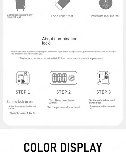 Wide Handle Suitcase 20/24 inch High Quality Rolling Luggage Spinner Wheels Men Travel Bag Women Cabin Password Trolley luggage - RELUX.STOREWide Handle Suitcase 20/24 inch High Quality Rolling Luggage Spinner Wheels Men Travel Bag Women Cabin Password Trolley luggage