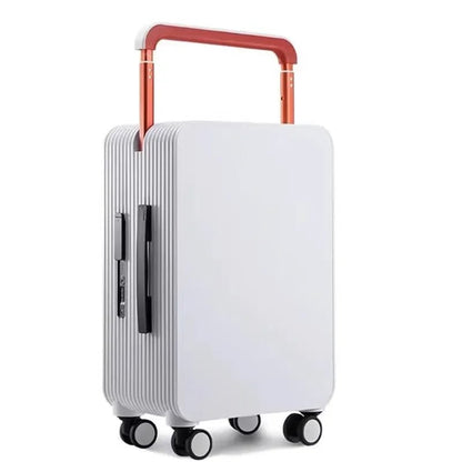 Wide Handle Suitcase 20/24 inch High Quality Rolling Luggage Spinner Wheels Men Travel Bag Women Cabin Password Trolley luggage - RELUX.STOREWide Handle Suitcase 20/24 inch High Quality Rolling Luggage Spinner Wheels Men Travel Bag Women Cabin Password Trolley luggage