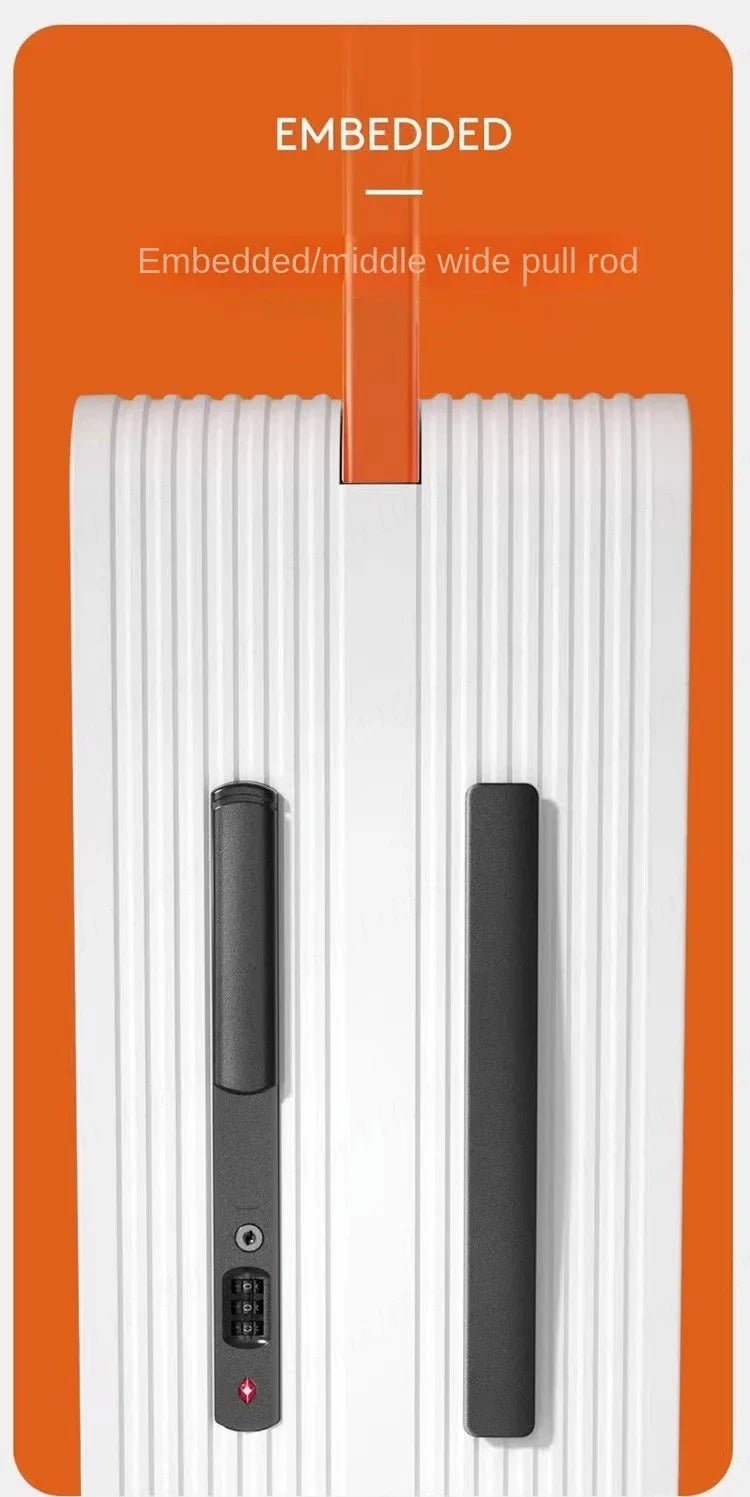 Wide Handle Suitcase 20/24 inch High Quality Rolling Luggage Spinner Wheels Men Travel Bag Women Cabin Password Trolley luggage - RELUX.STOREWide Handle Suitcase 20/24 inch High Quality Rolling Luggage Spinner Wheels Men Travel Bag Women Cabin Password Trolley luggage