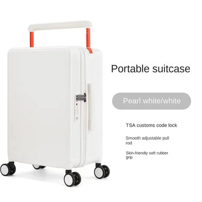 Wide Handle Suitcase 20/24 inch High Quality Rolling Luggage Spinner Wheels Men Travel Bag Women Cabin Password Trolley luggage - RELUX.STOREWide Handle Suitcase 20/24 inch High Quality Rolling Luggage Spinner Wheels Men Travel Bag Women Cabin Password Trolley luggage