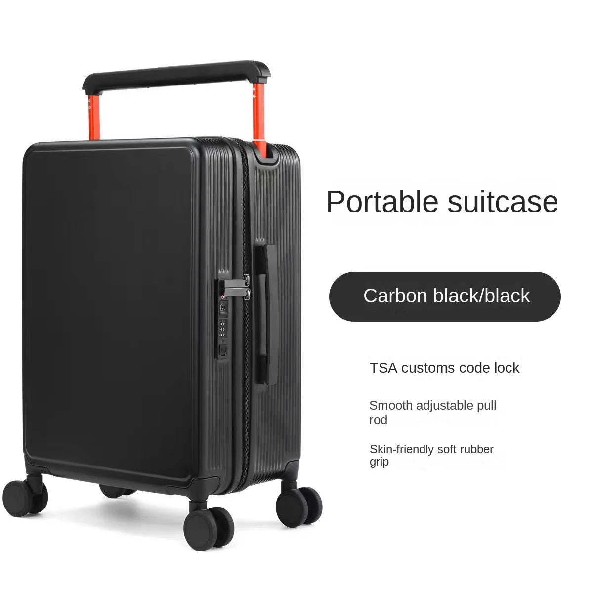 Wide Handle Suitcase 20/24 inch High Quality Rolling Luggage Spinner Wheels Men Travel Bag Women Cabin Password Trolley luggage - RELUX.STOREWide Handle Suitcase 20/24 inch High Quality Rolling Luggage Spinner Wheels Men Travel Bag Women Cabin Password Trolley luggage