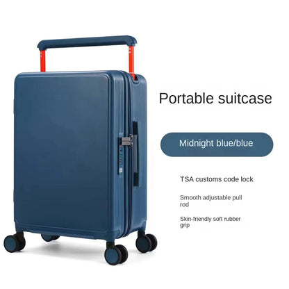 Wide Handle Suitcase 20/24 inch High Quality Rolling Luggage Spinner Wheels Men Travel Bag Women Cabin Password Trolley luggage - RELUX.STOREWide Handle Suitcase 20/24 inch High Quality Rolling Luggage Spinner Wheels Men Travel Bag Women Cabin Password Trolley luggage