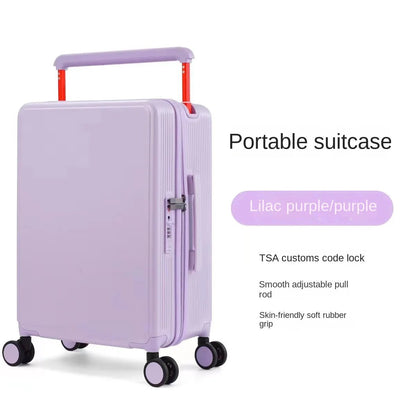Wide Handle Suitcase 20/24 inch High Quality Rolling Luggage Spinner Wheels Men Travel Bag Women Cabin Password Trolley luggage - RELUX.STOREWide Handle Suitcase 20/24 inch High Quality Rolling Luggage Spinner Wheels Men Travel Bag Women Cabin Password Trolley luggage