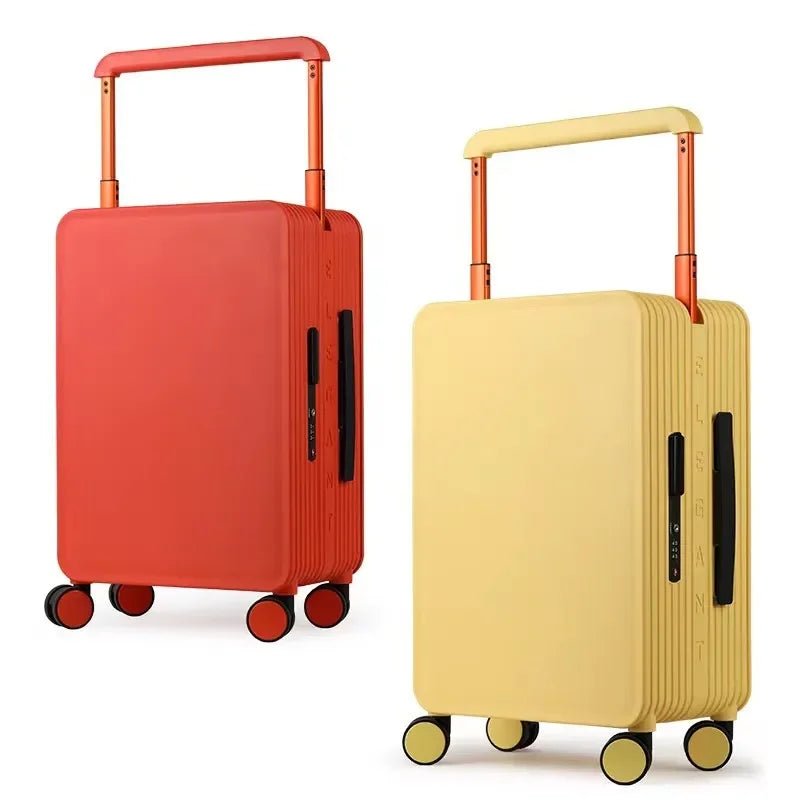 Wide Handle Suitcase 20/24 inch High Quality Rolling Luggage Spinner Wheels Men Travel Bag Women Cabin Password Trolley luggage - RELUX.STOREWide Handle Suitcase 20/24 inch High Quality Rolling Luggage Spinner Wheels Men Travel Bag Women Cabin Password Trolley luggage