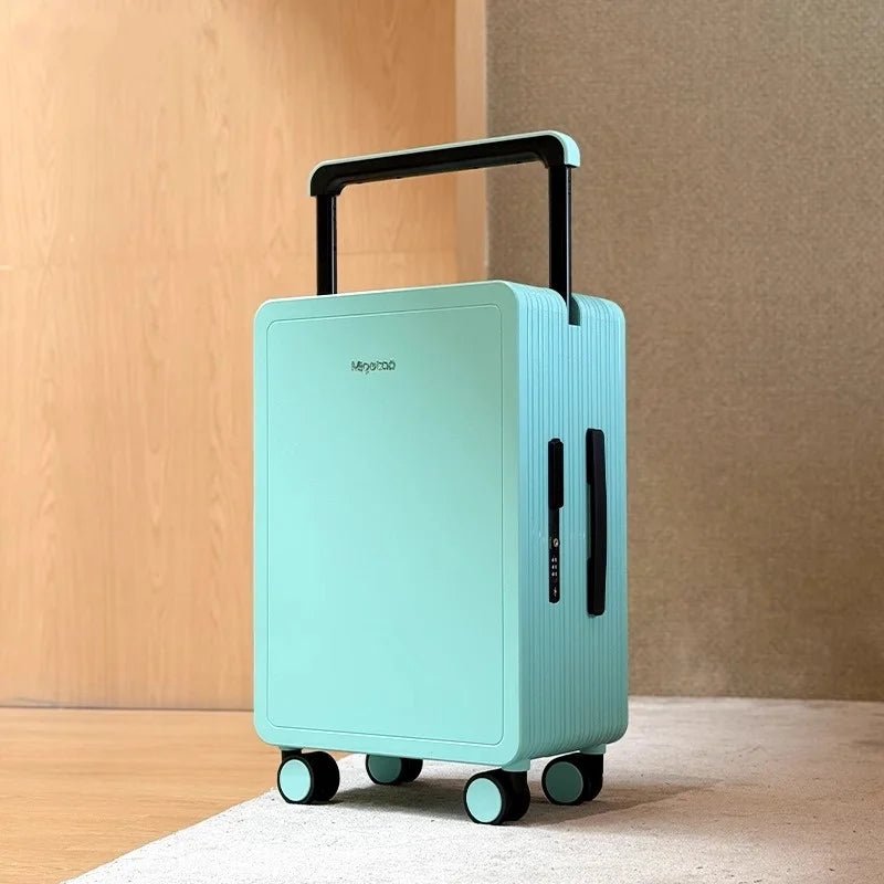 Wide Handlebar Travel Balance Trolley Suitcase with 360° Spinner Wheel TSA Lock Rolling Luggage High - quality Durable PC Material - RELUX.STOREWide Handlebar Travel Balance Trolley Suitcase with 360° Spinner Wheel TSA Lock Rolling Luggage High - quality Durable PC Material