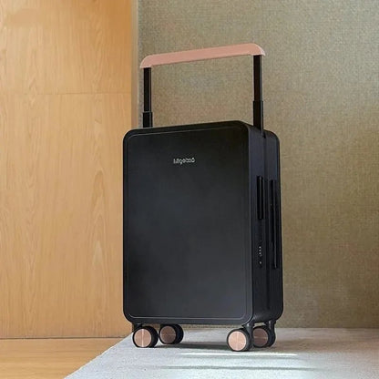 Wide Handlebar Travel Balance Trolley Suitcase with 360° Spinner Wheel TSA Lock Rolling Luggage High - quality Durable PC Material - RELUX.STOREWide Handlebar Travel Balance Trolley Suitcase with 360° Spinner Wheel TSA Lock Rolling Luggage High - quality Durable PC Material
