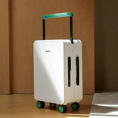 Wide Handlebar Travel Balance Trolley Suitcase with 360° Spinner Wheel TSA Lock Rolling Luggage High - quality Durable PC Material - RELUX.STOREWide Handlebar Travel Balance Trolley Suitcase with 360° Spinner Wheel TSA Lock Rolling Luggage High - quality Durable PC Material