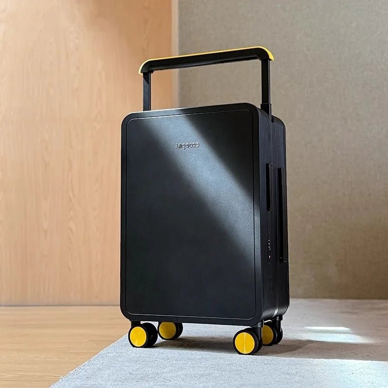 Wide Handlebar Travel Balance Trolley Suitcase with 360° Spinner Wheel TSA Lock Rolling Luggage High - quality Durable PC Material - RELUX.STOREWide Handlebar Travel Balance Trolley Suitcase with 360° Spinner Wheel TSA Lock Rolling Luggage High - quality Durable PC Material