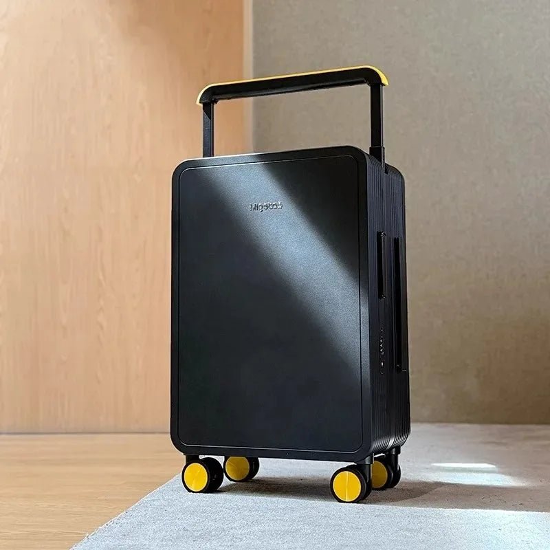 Wide Handlebar Travel Balance Trolley Suitcase with 360° Spinner Wheel TSA Lock Rolling Luggage High - quality Durable PC Material - RELUX.STOREWide Handlebar Travel Balance Trolley Suitcase with 360° Spinner Wheel TSA Lock Rolling Luggage High - quality Durable PC Material