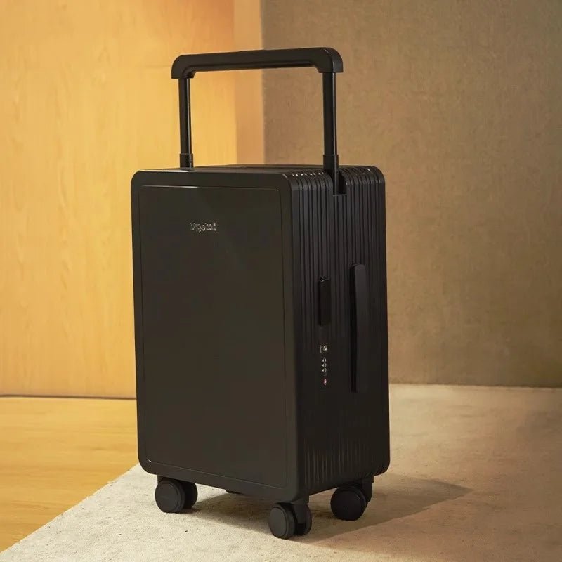 Wide Handlebar Travel Balance Trolley Suitcase with 360° Spinner Wheel TSA Lock Rolling Luggage High - quality Durable PC Material - RELUX.STOREWide Handlebar Travel Balance Trolley Suitcase with 360° Spinner Wheel TSA Lock Rolling Luggage High - quality Durable PC Material