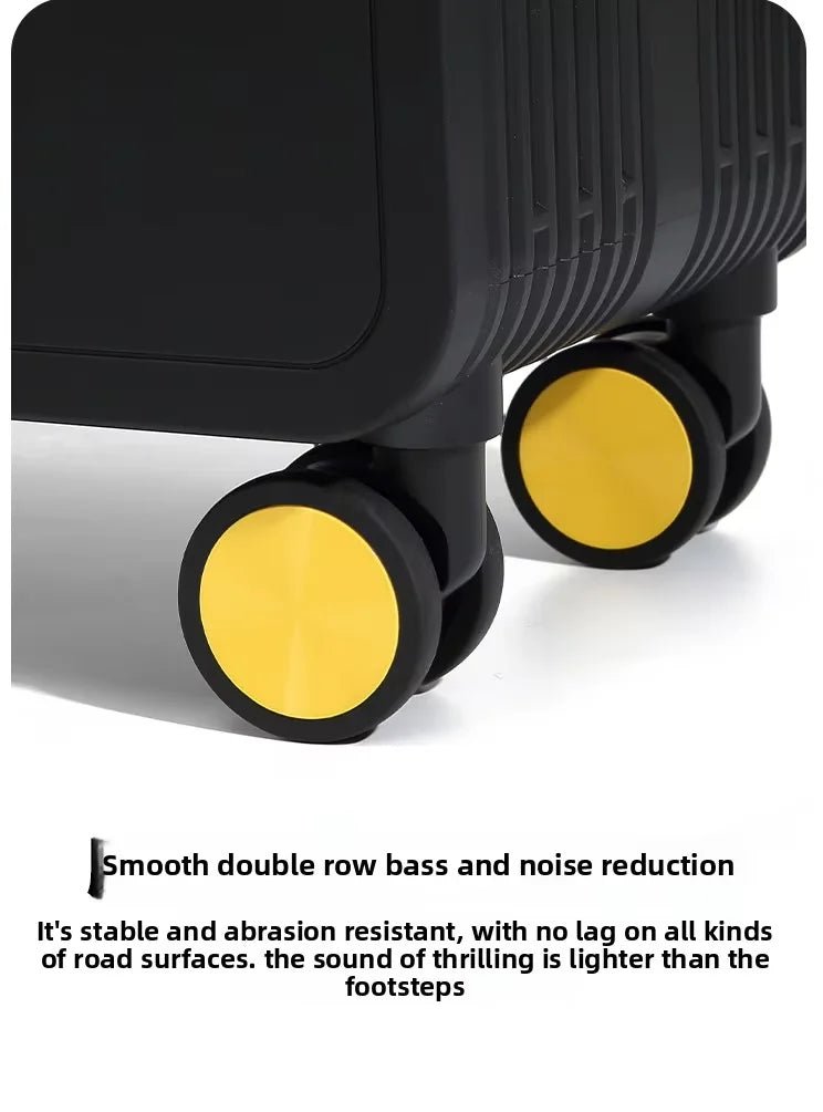 Wide Handlebar Travel Balance Trolley Suitcase with 360° Spinner Wheel TSA Lock Rolling Luggage High - quality Durable PC Material - RELUX.STOREWide Handlebar Travel Balance Trolley Suitcase with 360° Spinner Wheel TSA Lock Rolling Luggage High - quality Durable PC Material