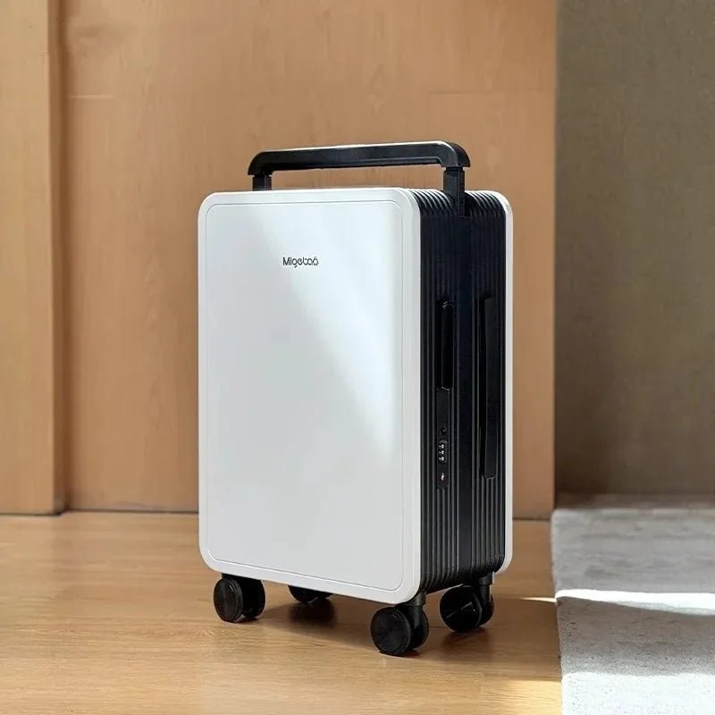 Wide Handlebar Travel Balance Trolley Suitcase with 360° Spinner Wheel TSA Lock Rolling Luggage High - quality Durable PC Material - RELUX.STOREWide Handlebar Travel Balance Trolley Suitcase with 360° Spinner Wheel TSA Lock Rolling Luggage High - quality Durable PC Material