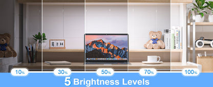 "WILLED 5W Dimmable Night Light – 3 - Color Adjustable Makeup Light, 2500mAh Rechargeable LED for Closet, Bedside, Desk & Under Cabinet" - RELUX.STORE