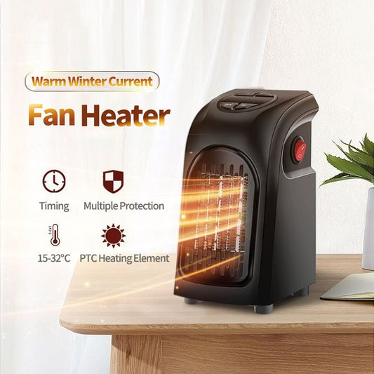 Winter Air Heater Fan Heater Electric Home Heaters Mini Room Air Wall Heater Ceramic Heating Warmer Fan For Home Office Camping - RELUX.STORE