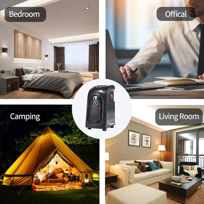 Winter Air Heater Fan Heater Electric Home Heaters Mini Room Air Wall Heater Ceramic Heating Warmer Fan For Home Office Camping - RELUX.STORE