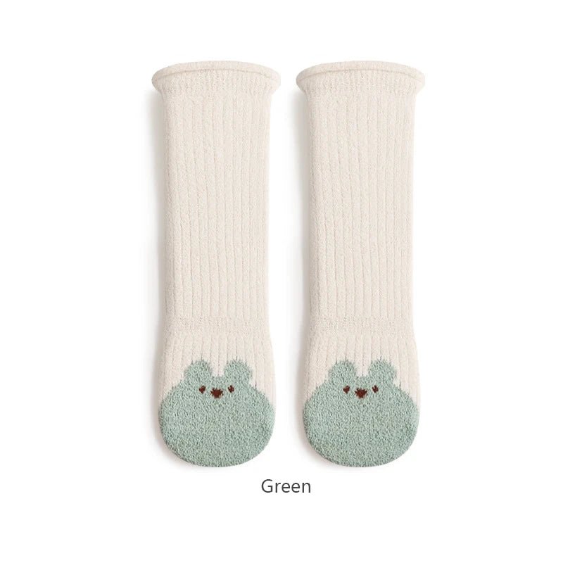 Winter Baby Stockings Warm Thick Baby Long Tube Socks Cute Cartoon Loose Cuff Newborn High Knee Socks - RELUX.STOREWinter Baby Stockings Warm Thick Baby Long Tube Socks Cute Cartoon Loose Cuff Newborn High Knee Socks