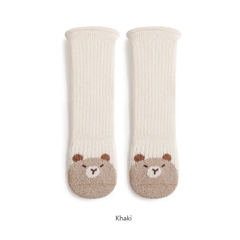 Winter Baby Stockings Warm Thick Baby Long Tube Socks Cute Cartoon Loose Cuff Newborn High Knee Socks - RELUX.STOREWinter Baby Stockings Warm Thick Baby Long Tube Socks Cute Cartoon Loose Cuff Newborn High Knee Socks