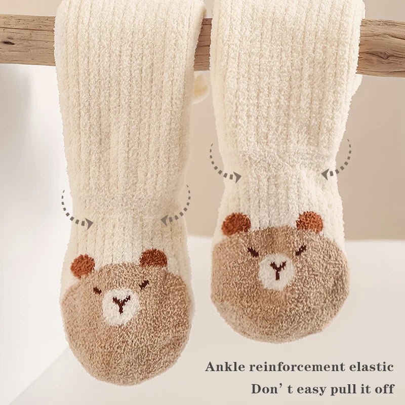 Winter Baby Stockings Warm Thick Baby Long Tube Socks Cute Cartoon Loose Cuff Newborn High Knee Socks - RELUX.STOREWinter Baby Stockings Warm Thick Baby Long Tube Socks Cute Cartoon Loose Cuff Newborn High Knee Socks