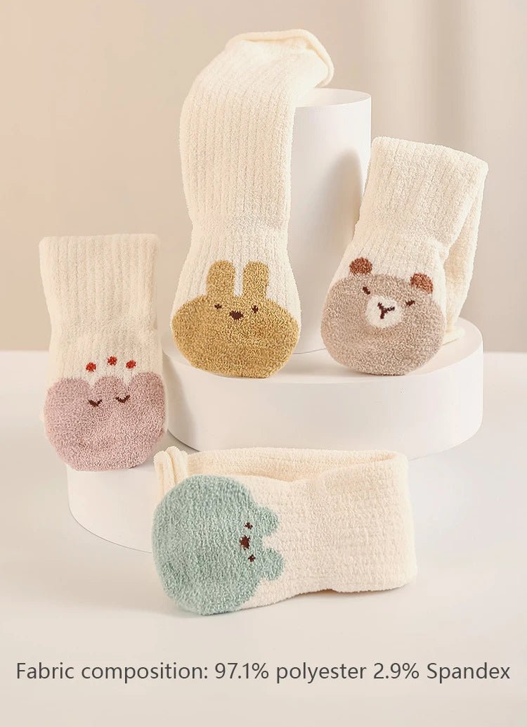 Winter Baby Stockings Warm Thick Baby Long Tube Socks Cute Cartoon Loose Cuff Newborn High Knee Socks - RELUX.STOREWinter Baby Stockings Warm Thick Baby Long Tube Socks Cute Cartoon Loose Cuff Newborn High Knee Socks