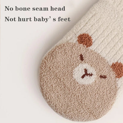 Winter Baby Stockings Warm Thick Baby Long Tube Socks Cute Cartoon Loose Cuff Newborn High Knee Socks - RELUX.STOREWinter Baby Stockings Warm Thick Baby Long Tube Socks Cute Cartoon Loose Cuff Newborn High Knee Socks