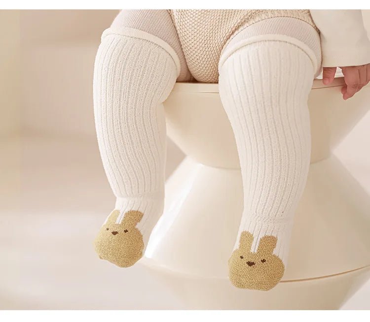 Winter Baby Stockings Warm Thick Baby Long Tube Socks Cute Cartoon Loose Cuff Newborn High Knee Socks - RELUX.STOREWinter Baby Stockings Warm Thick Baby Long Tube Socks Cute Cartoon Loose Cuff Newborn High Knee Socks