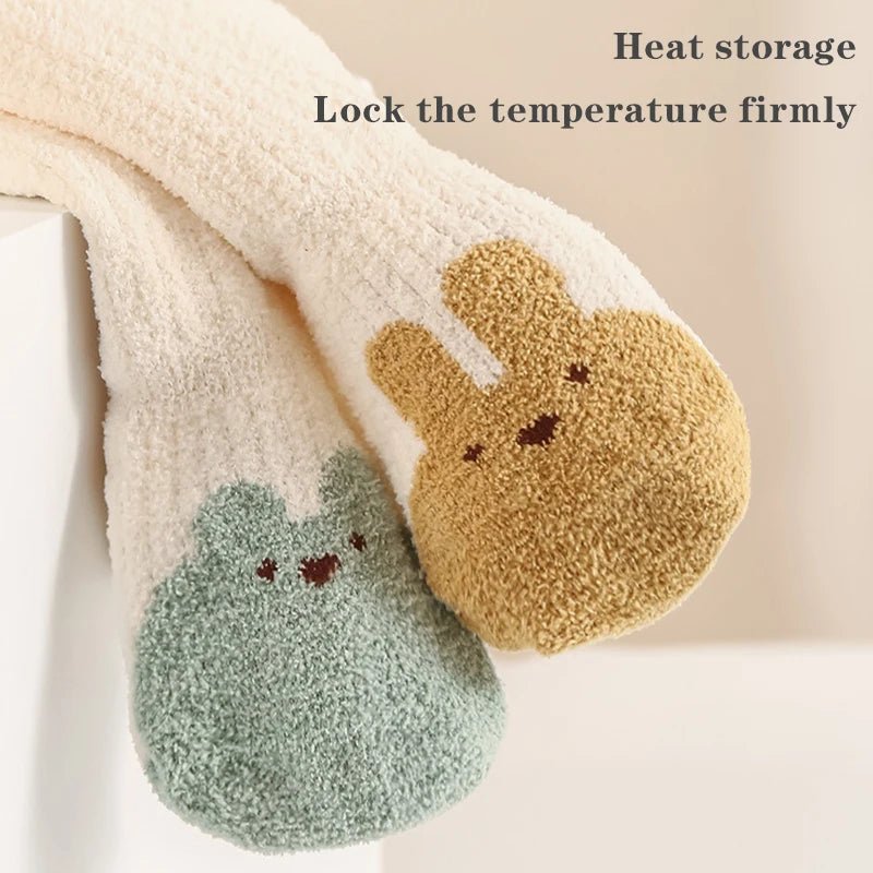 Winter Baby Stockings Warm Thick Baby Long Tube Socks Cute Cartoon Loose Cuff Newborn High Knee Socks - RELUX.STOREWinter Baby Stockings Warm Thick Baby Long Tube Socks Cute Cartoon Loose Cuff Newborn High Knee Socks