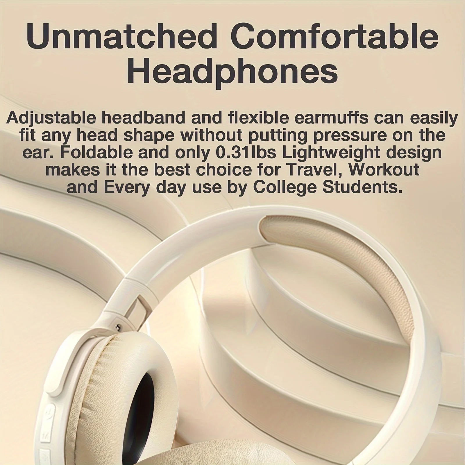 Wireless Bluetooth Earphone Stereo Hifi Headset Super Long Battery Life Game Earbuds Over - ear Wireless Headphones Blutooth - RELUX.STORE