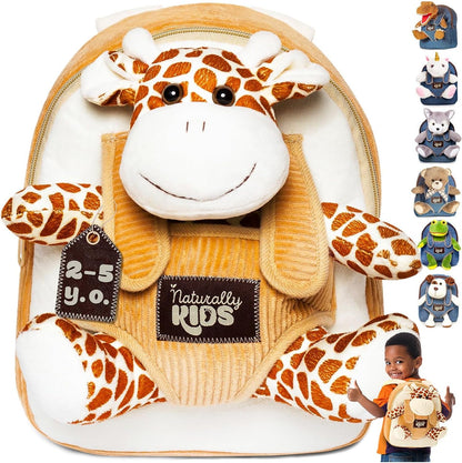 Wolf Backpack, Wolf Toys for Kids 3 - 5, Toddler Husky Stuffed Animal Gifts for 2 3 4 5 Year Old Girl Boy - RELUX.STORE