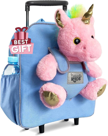 Wolf Backpack, Wolf Toys for Kids 3 - 5, Toddler Husky Stuffed Animal Gifts for 2 3 4 5 Year Old Girl Boy - RELUX.STORE