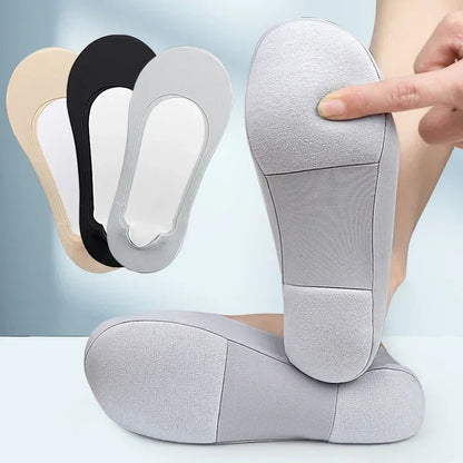“Women’s Boat Sock Insoles – Shock - Absorbing, Non - Slip Invisible Shoe Pads for Plantar Fasciitis and Foot Comfort” - RELUX.STORE
