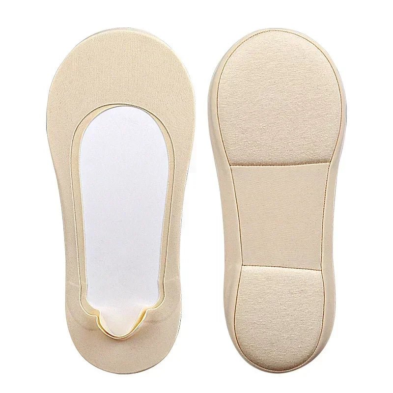 “Women’s Boat Sock Insoles – Shock - Absorbing, Non - Slip Invisible Shoe Pads for Plantar Fasciitis and Foot Comfort” - RELUX.STORE